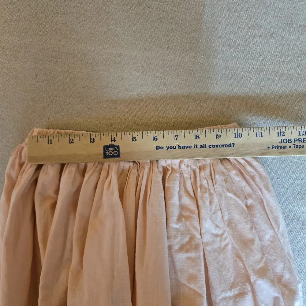 Crewcuts by J Crew Light Pink Pull On Bubble Skirt Y2K Balletcore Girls Size 6/7
